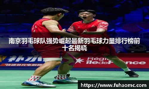 南京羽毛球队强势崛起最新羽毛球力量排行榜前十名揭晓
